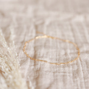 Paper Clip Chain Anklet