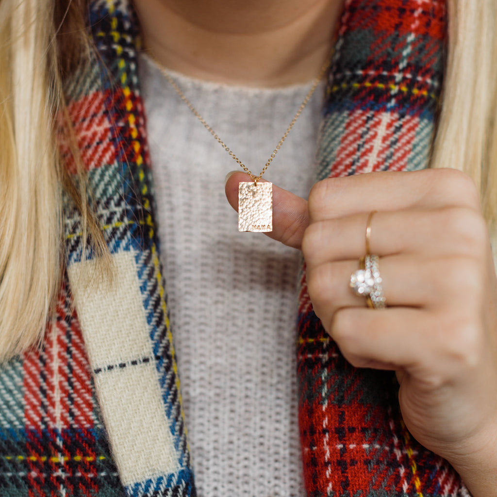 Rectangle Necklace