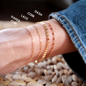 Paper Clip Chain Anklet