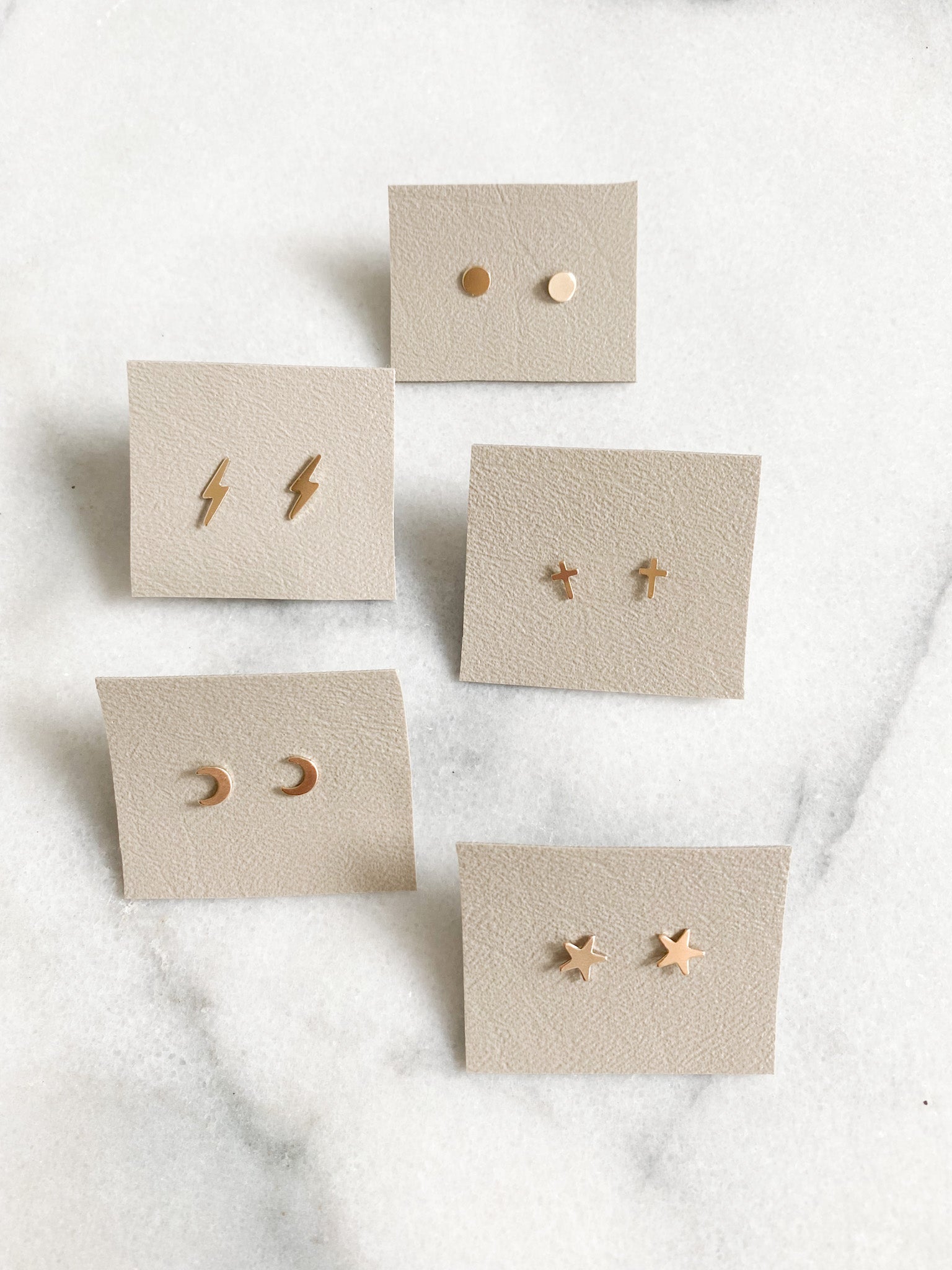 Cross Stud Earrings