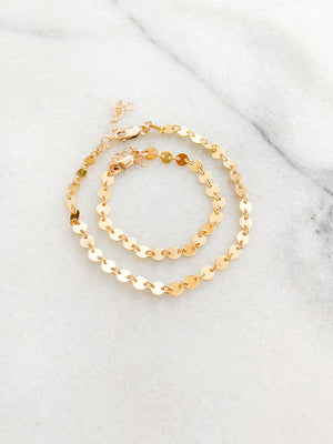 Mama + Me Courtney Chain Bracelet Set