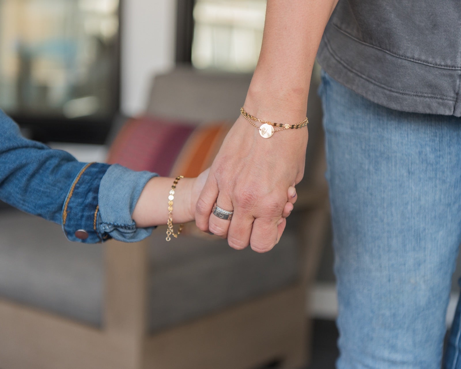 Mama + Me Courtney Chain Bracelet Set