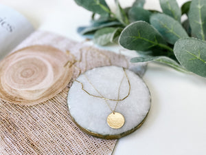 NB x PS46 Hammered Coin Necklace ONLY