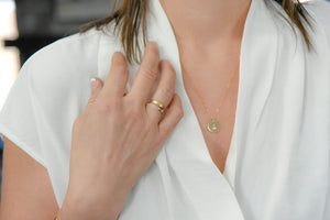I Will Carry You Ring in 14K Gold Fill