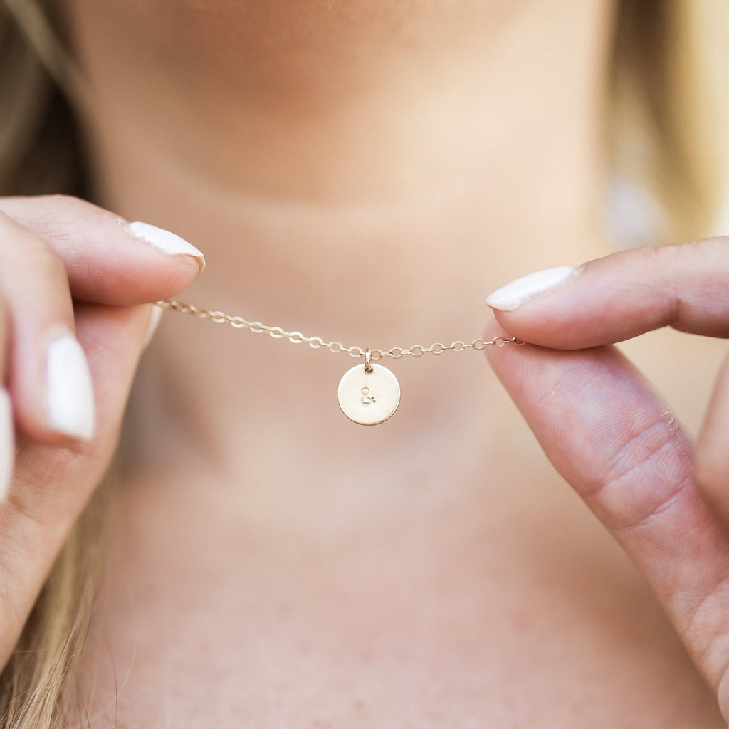 Ampersand Necklace